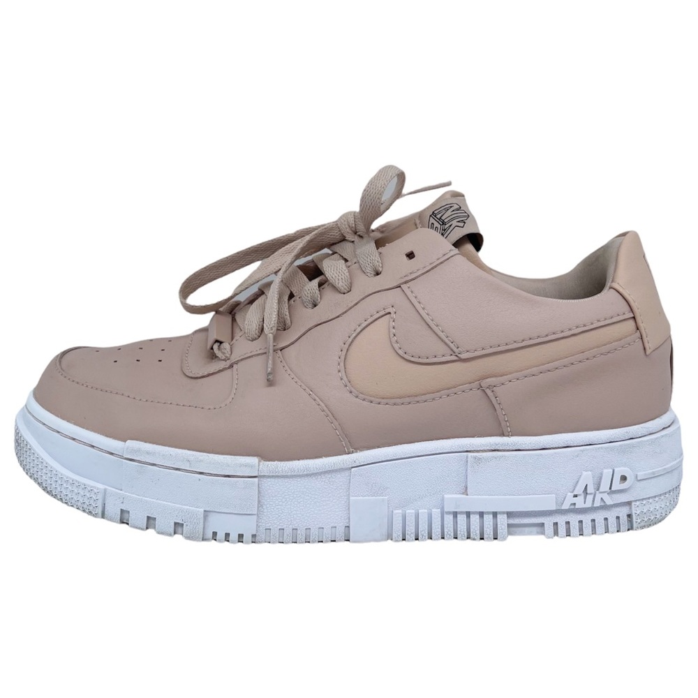 Nike Air Force 1 Pixel Pink White Sole Womens Size 10